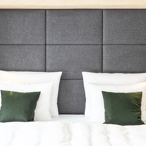 Cosy sleeping area in the Junior Suite