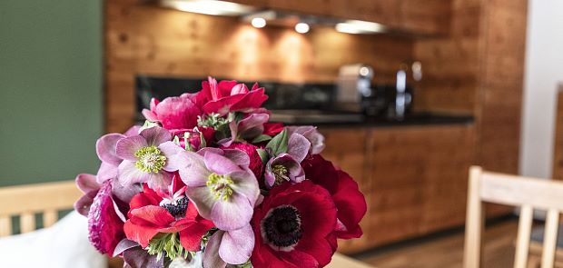 Dining area in the Junior Suite