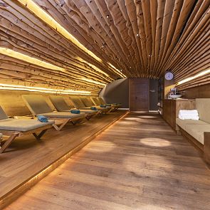 Zirbenholz-Ruhebereich